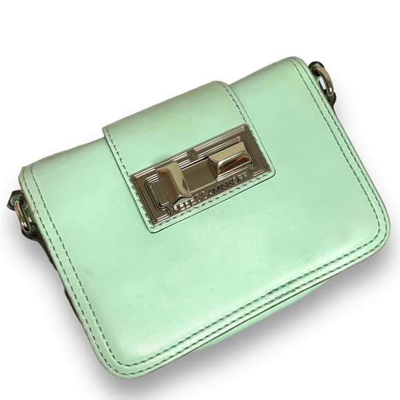 Rebecca Minkoff Mini Box Crossbody Bag in mint/ aqua - Picture 8 of 8